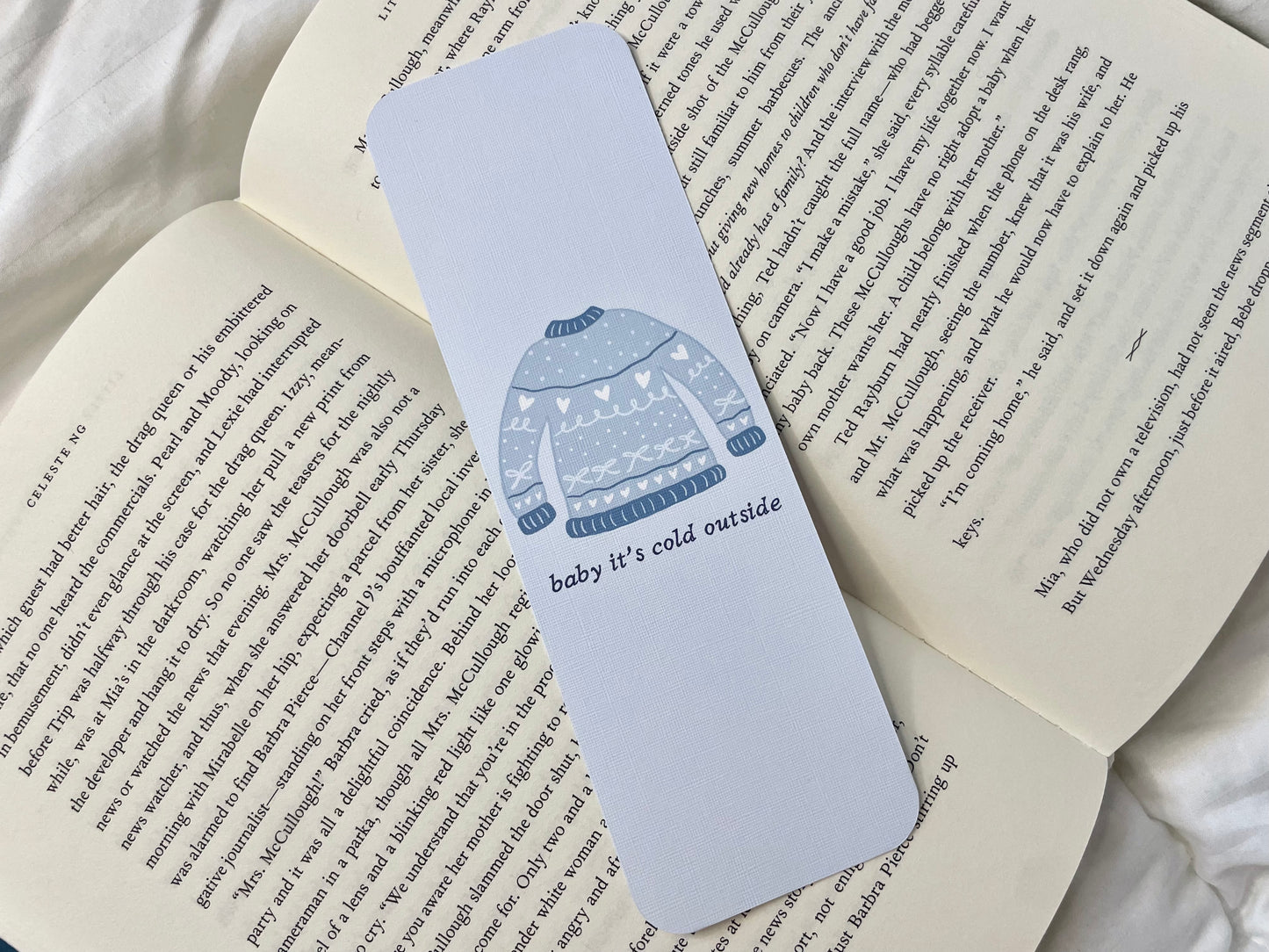 Coquette Winter Bookmarks
