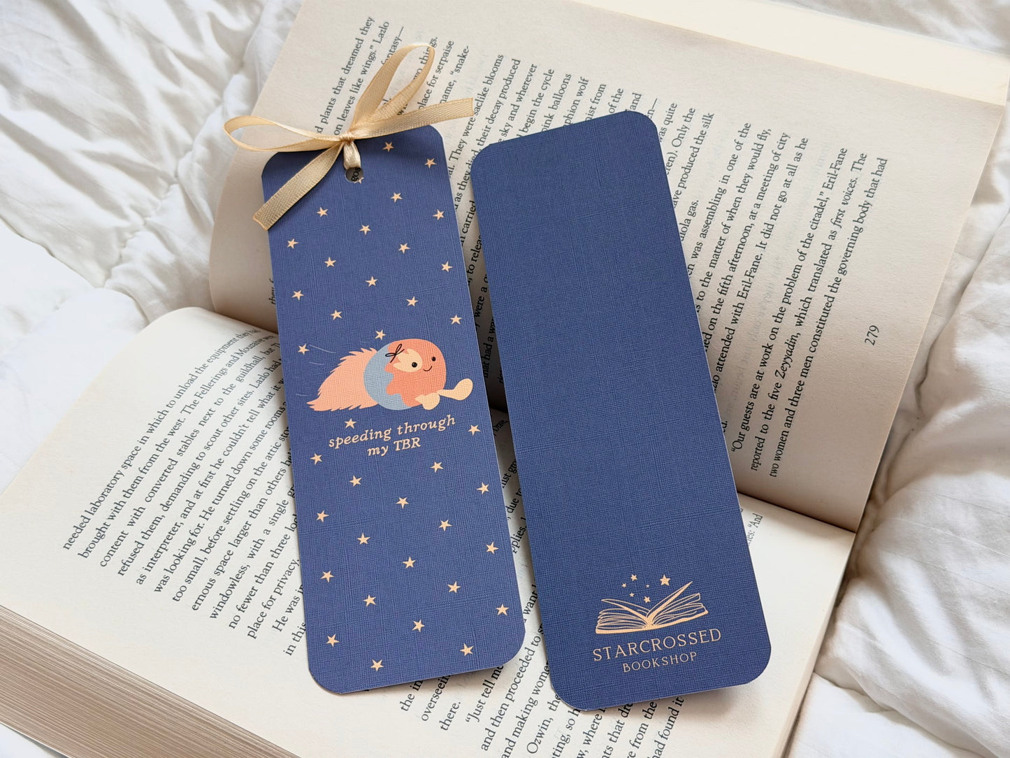 Speeding Through My TBR Bookmark