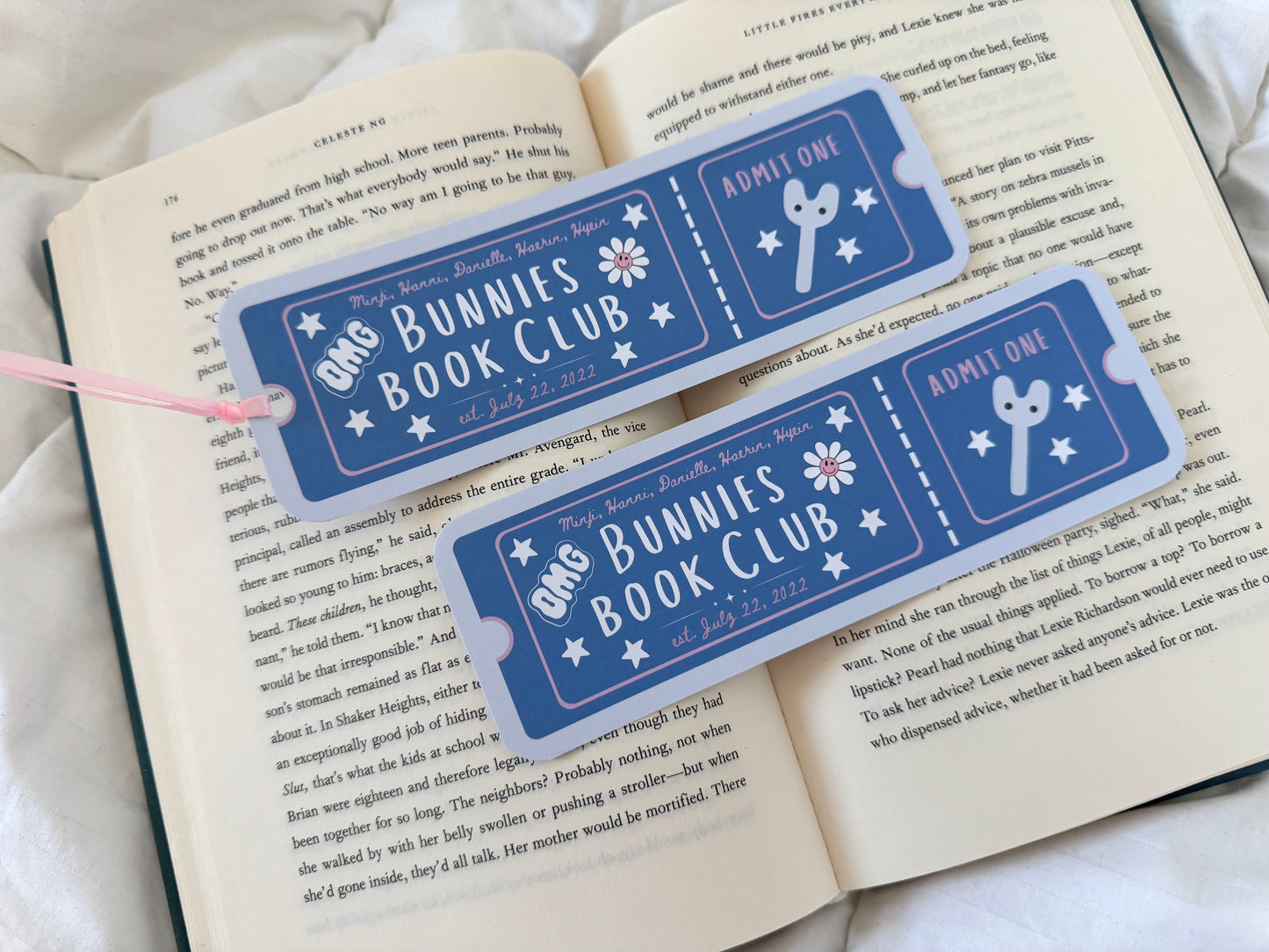 Kpop Fandom Inspired Bookmarks