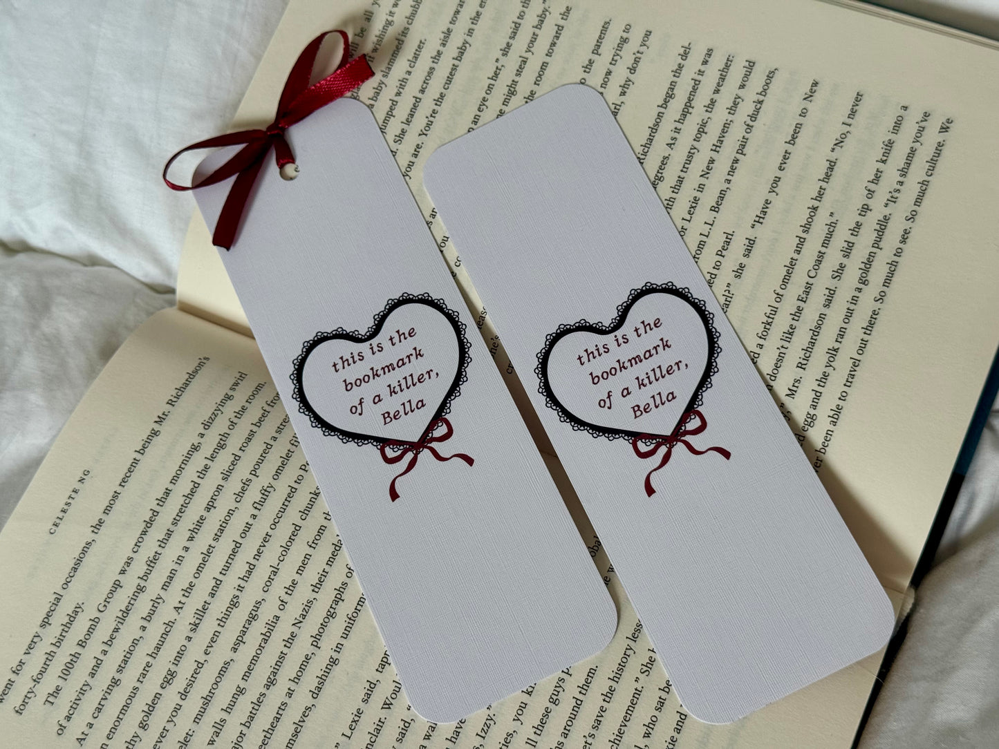 Twilight-inspired Bookmark Set
