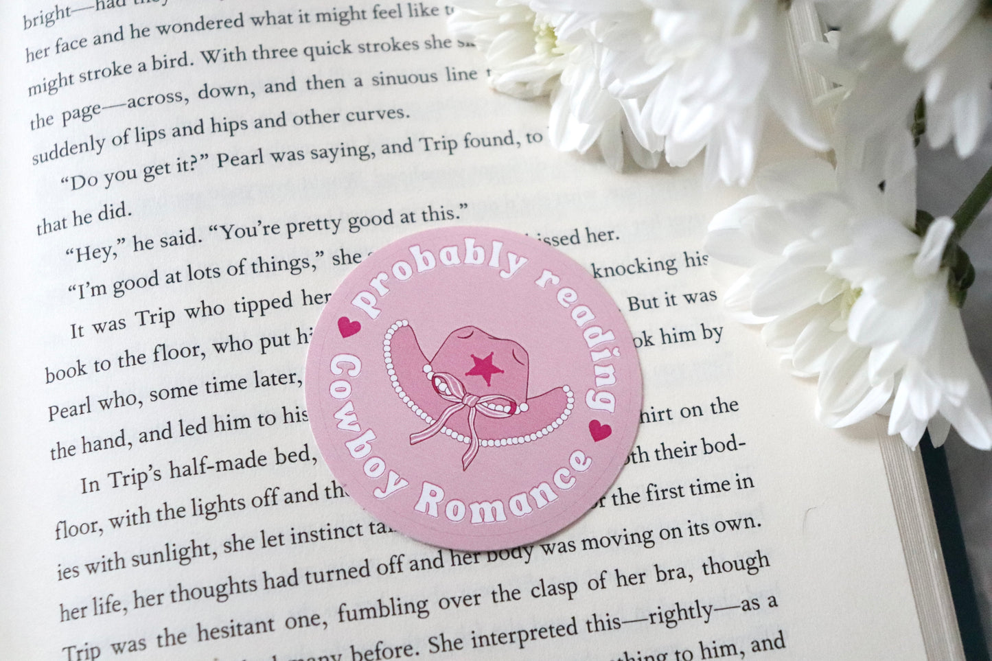 Romance Reader Kindle Stickers