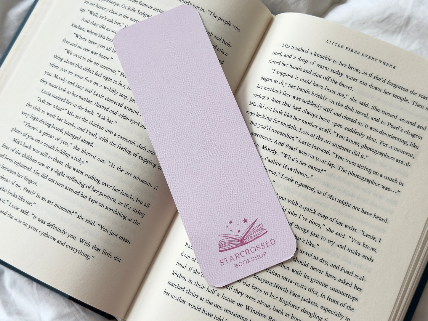 On Wednesdays We Read Pink Bookmark