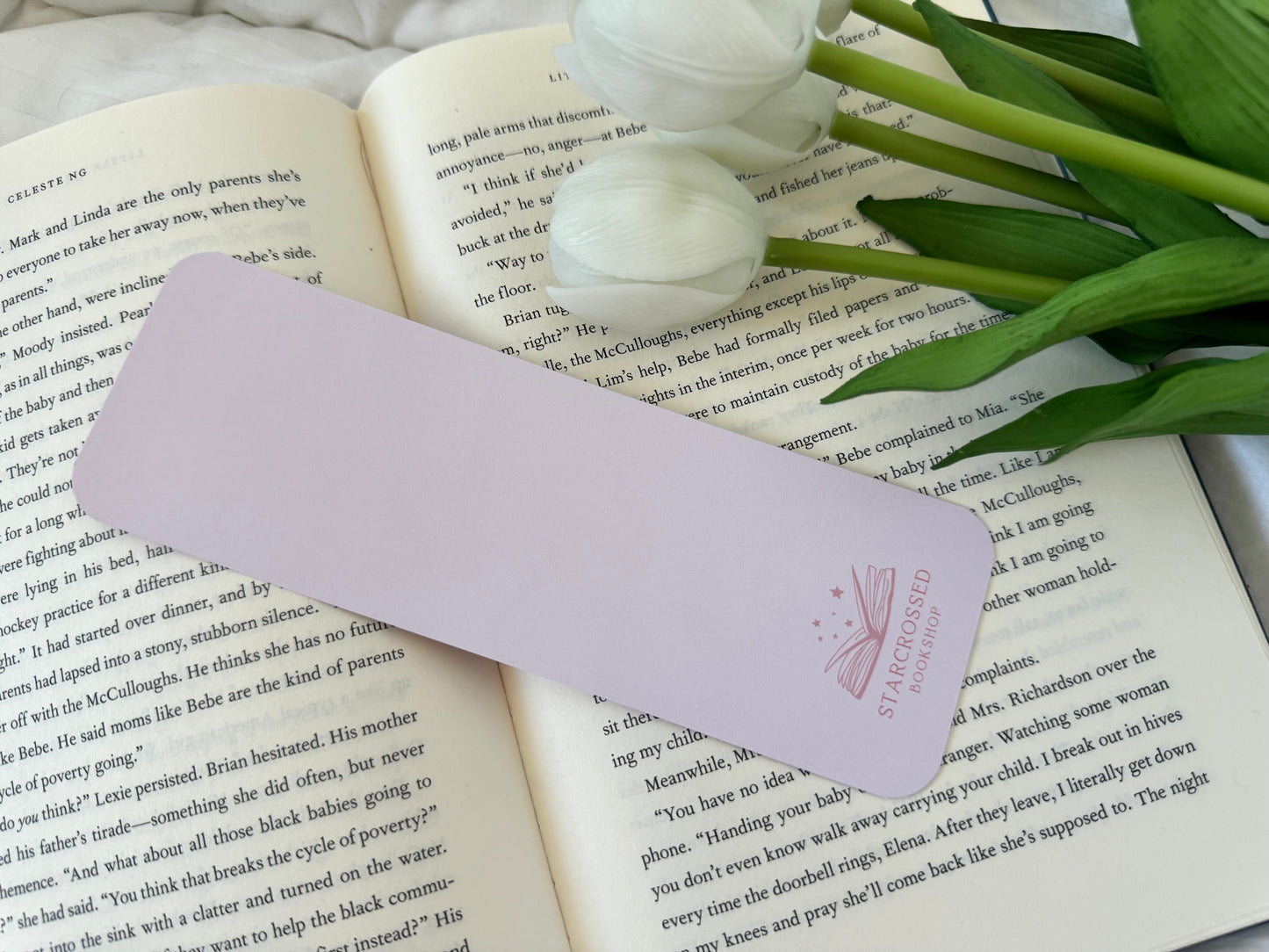 Spring Reads Book Club Ticket Bookmark
