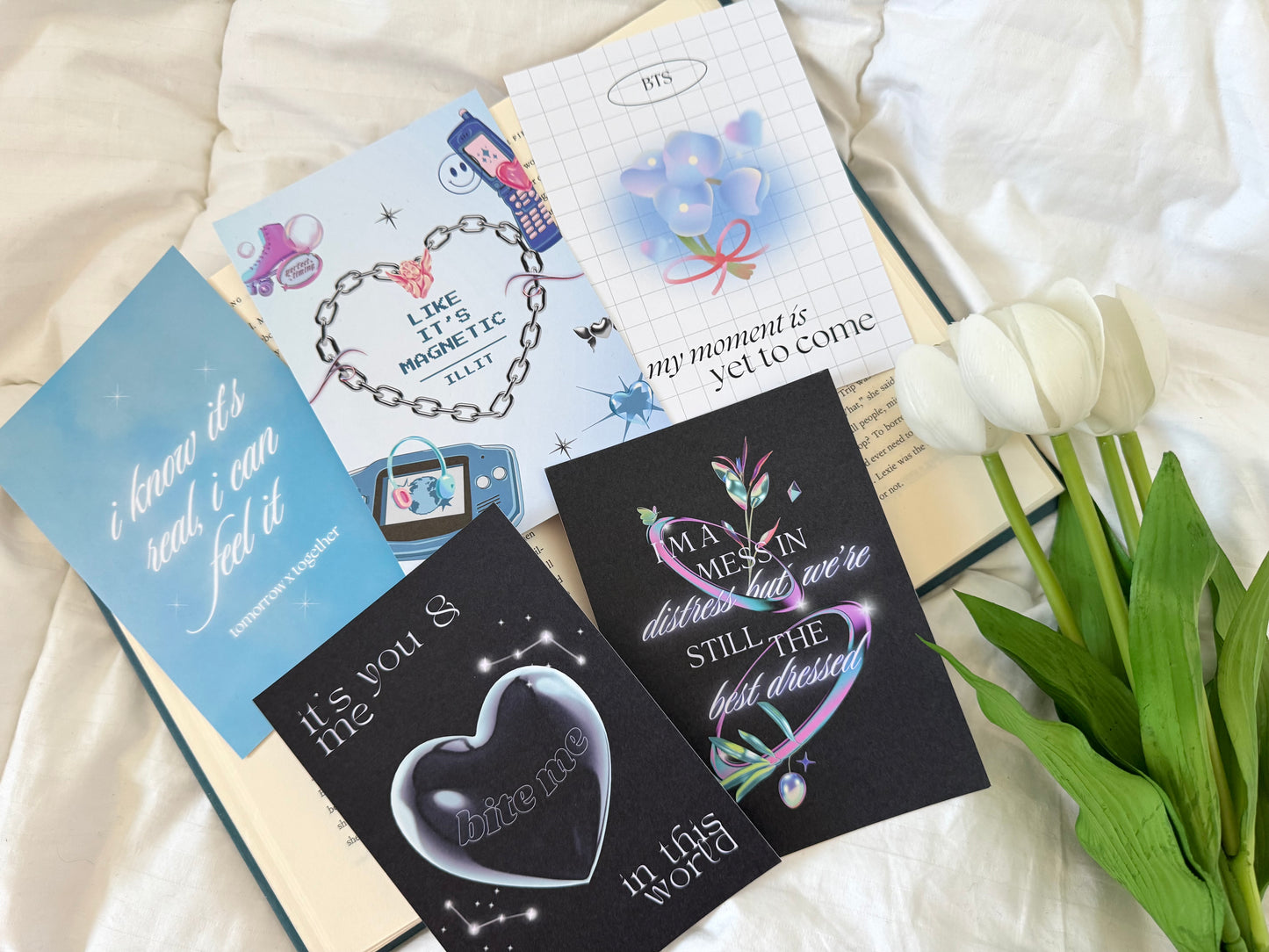 A6 Kpop Lyric Prints