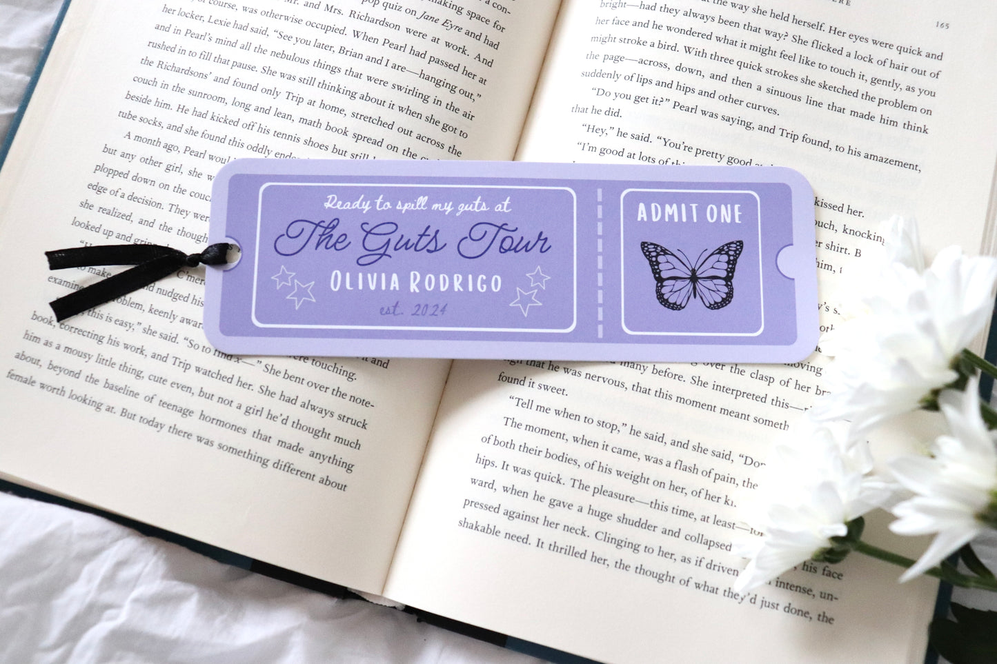 Guts Tour Ticket Bookmark