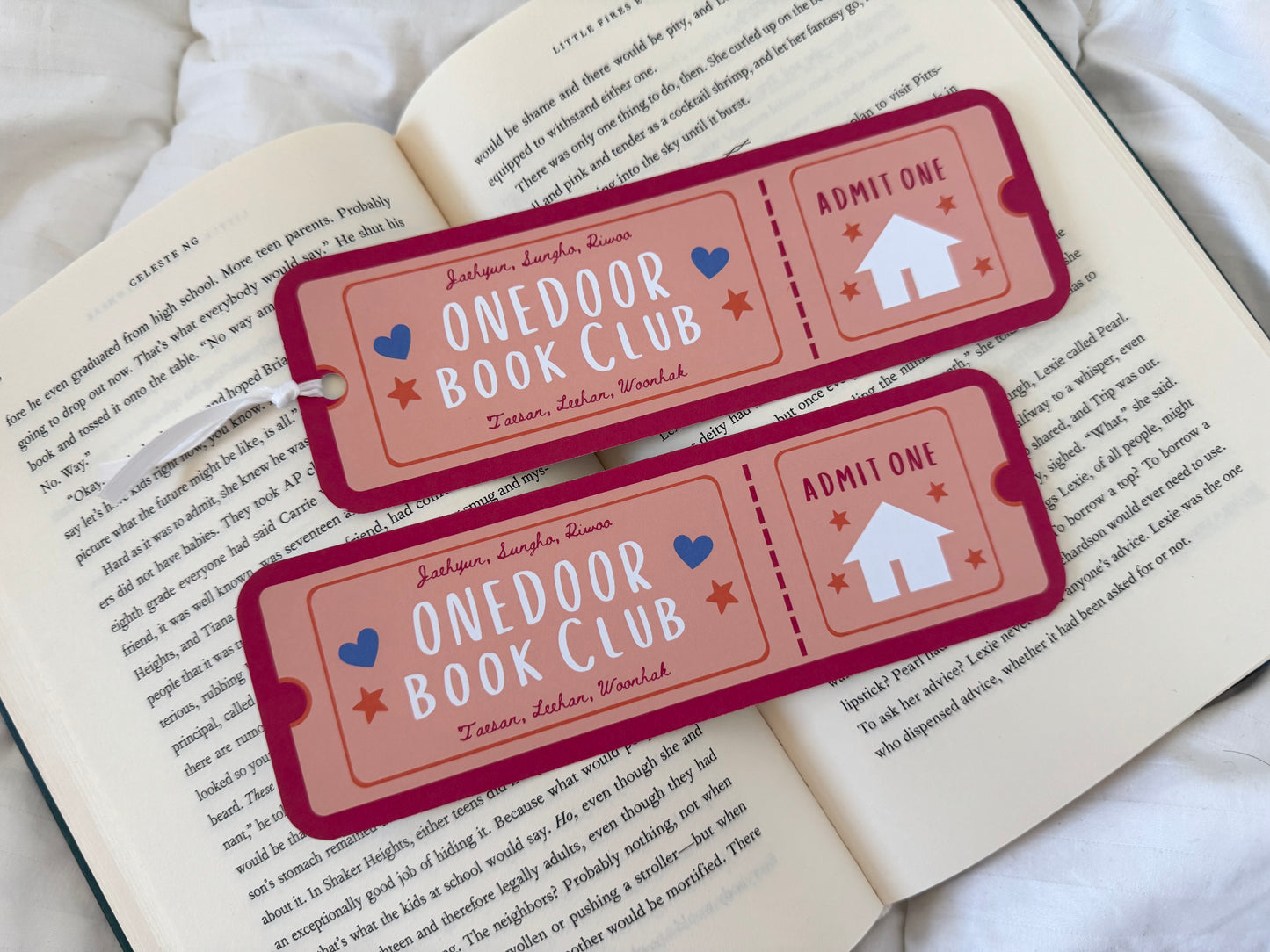 Kpop Fandom Inspired Bookmarks