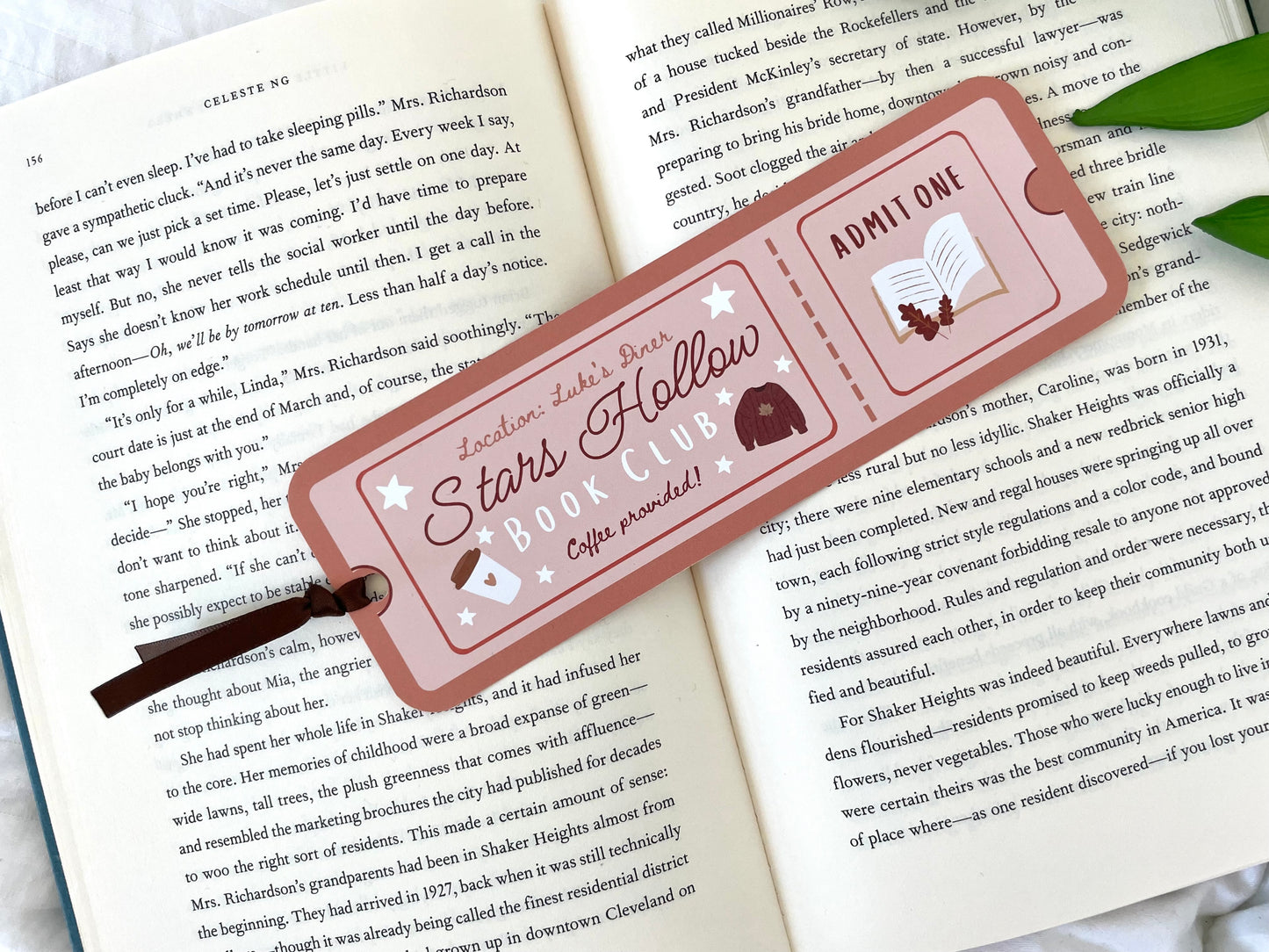 Gilmore Girls Inspired Fall Bookmark Set
