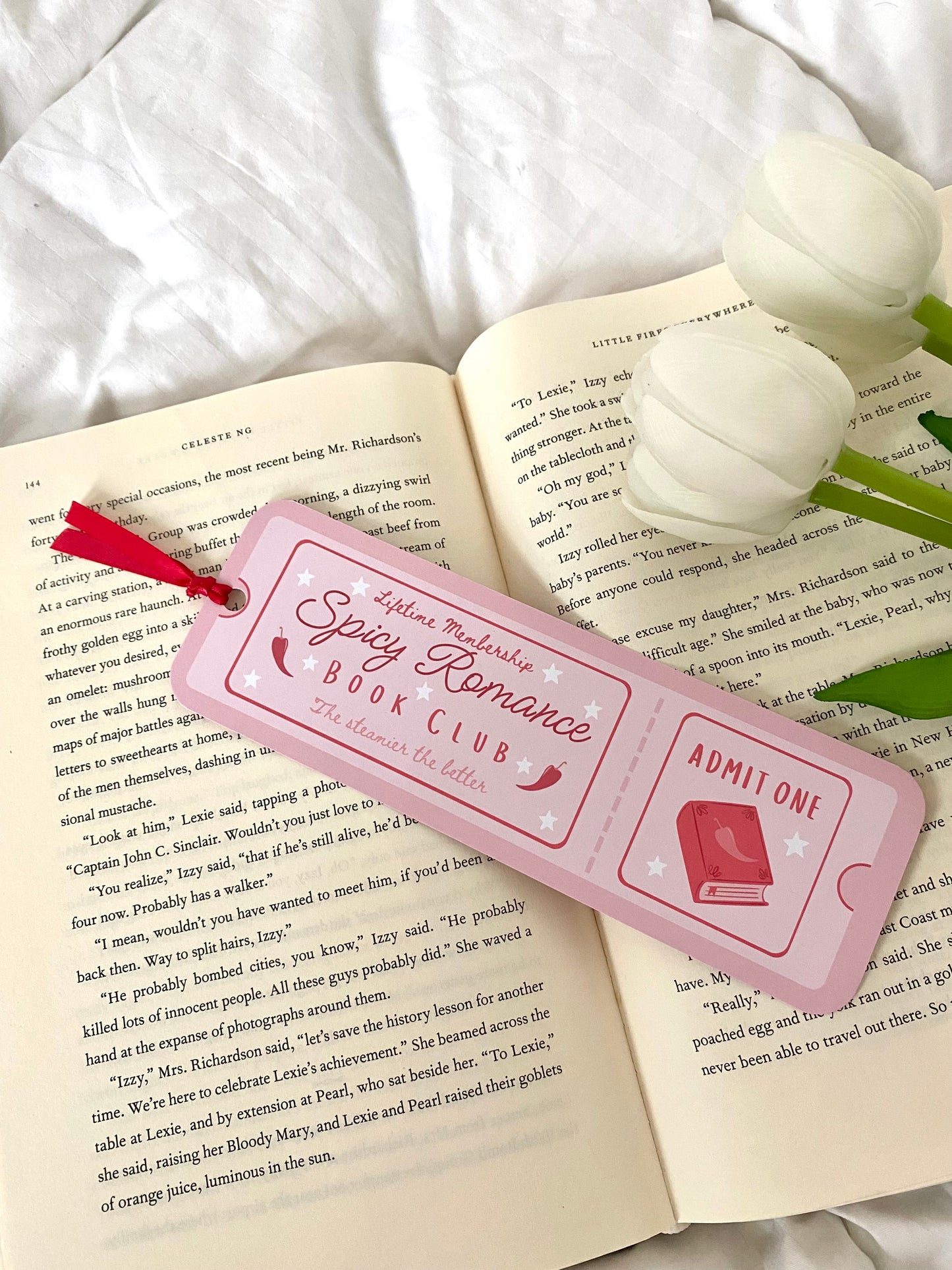 Spicy Romance Bookmarks