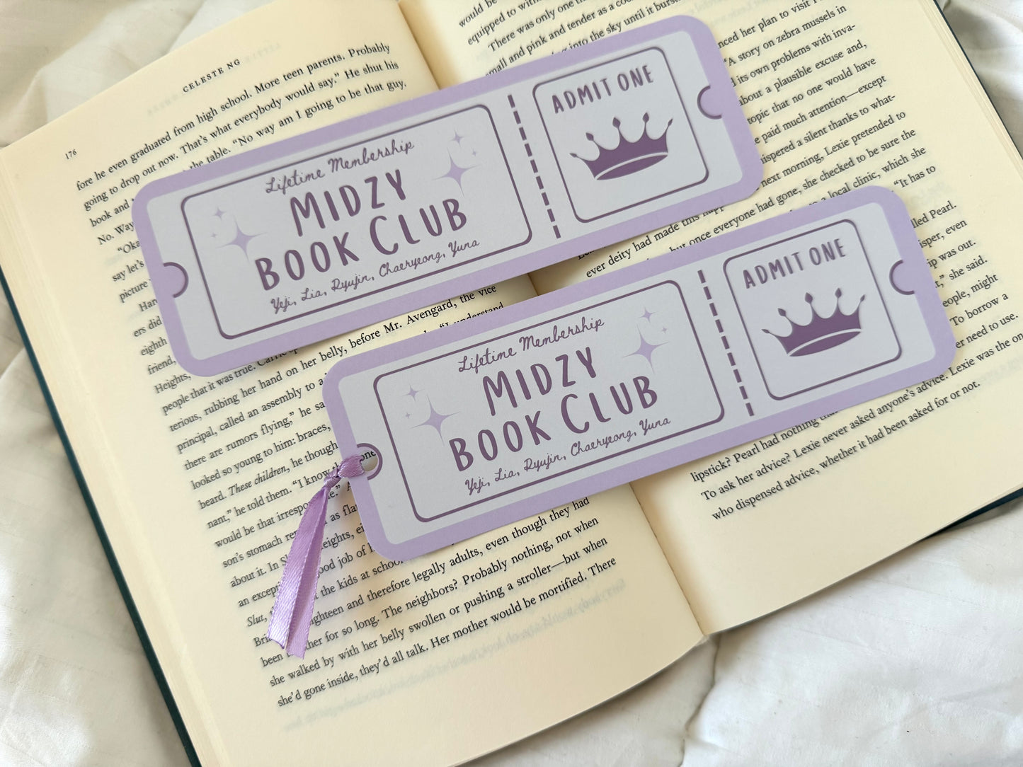 Kpop Fandom Inspired Bookmarks