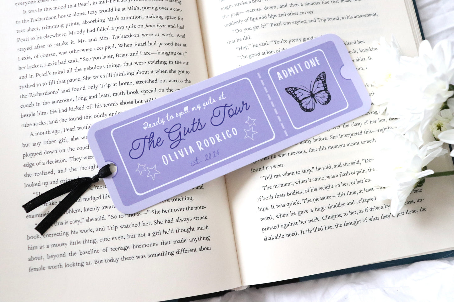 Guts Tour Ticket Bookmark