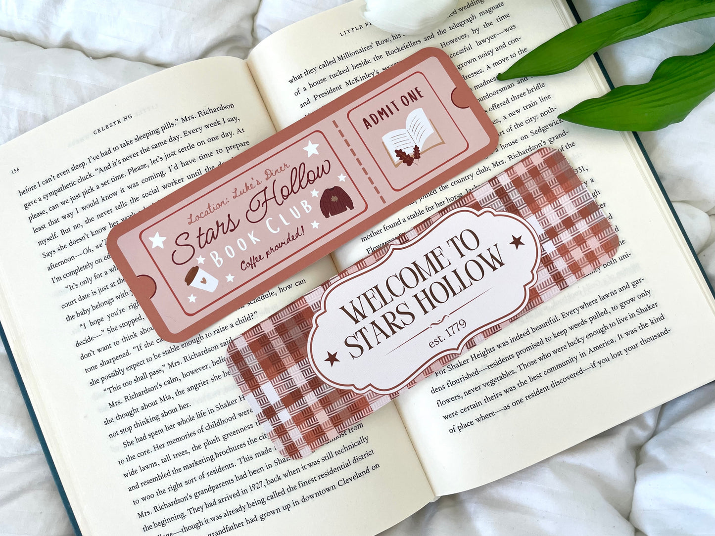 Gilmore Girls Inspired Fall Bookmark Set