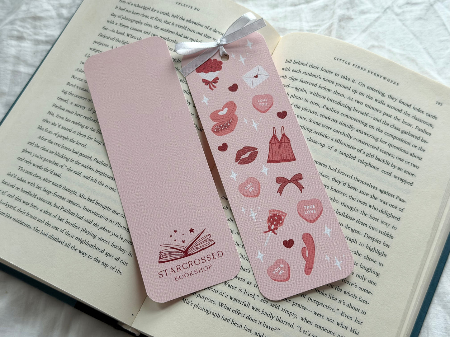Spicy Valentine's Day Bookmark