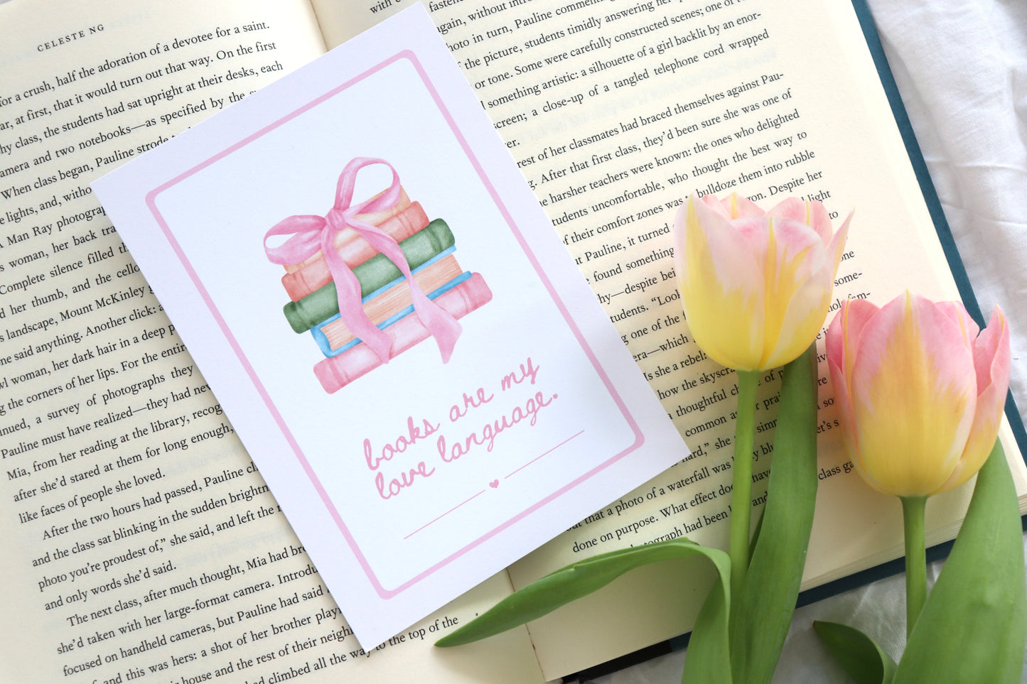 Books Are My Love Language Print