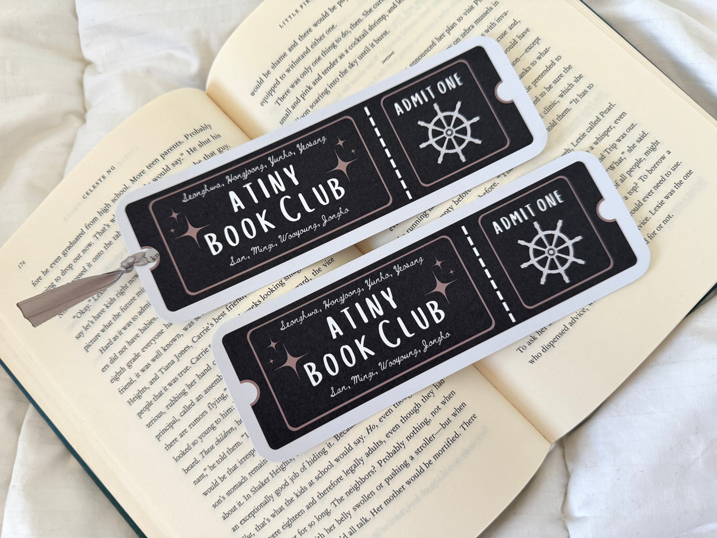 Kpop Fandom Inspired Bookmarks