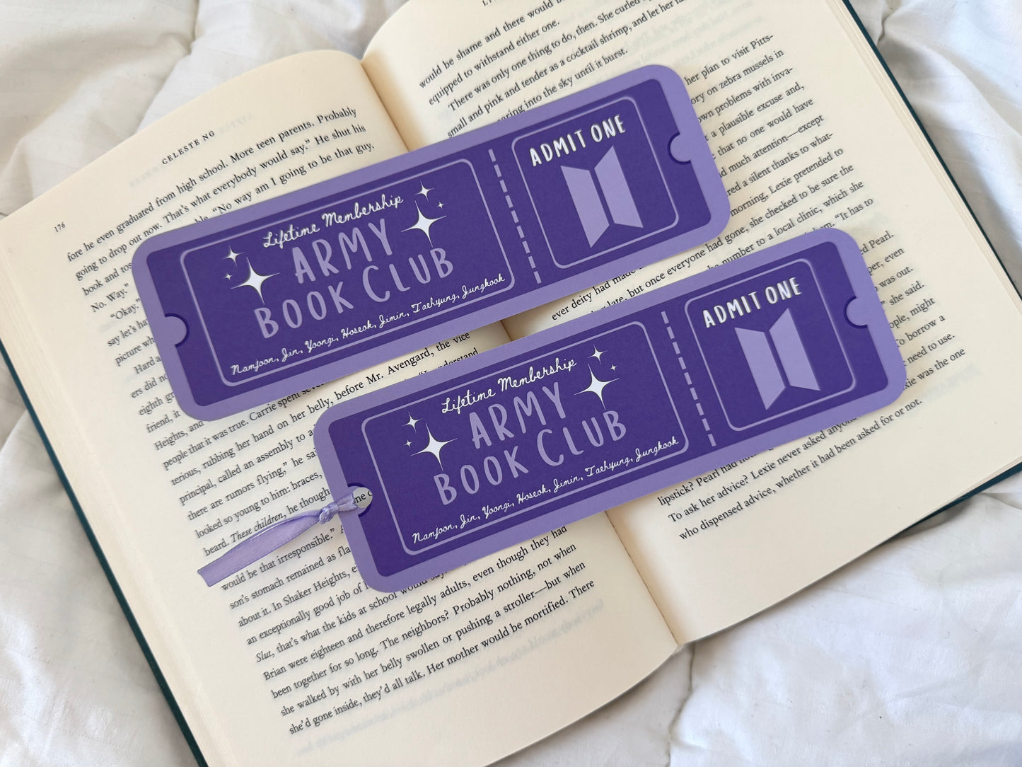 Kpop Fandom Inspired Bookmarks