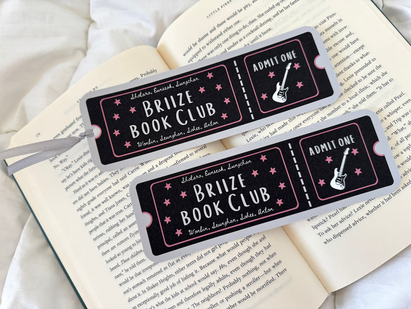 Kpop Fandom Inspired Bookmarks