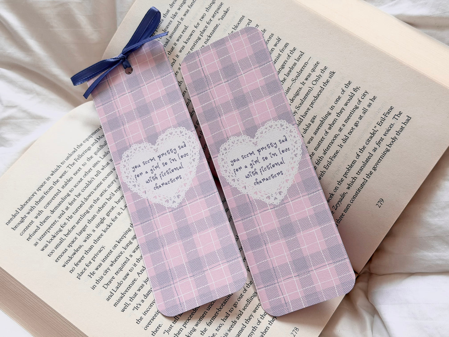 Olivia You Seem Pretty Sad Bookmark Set