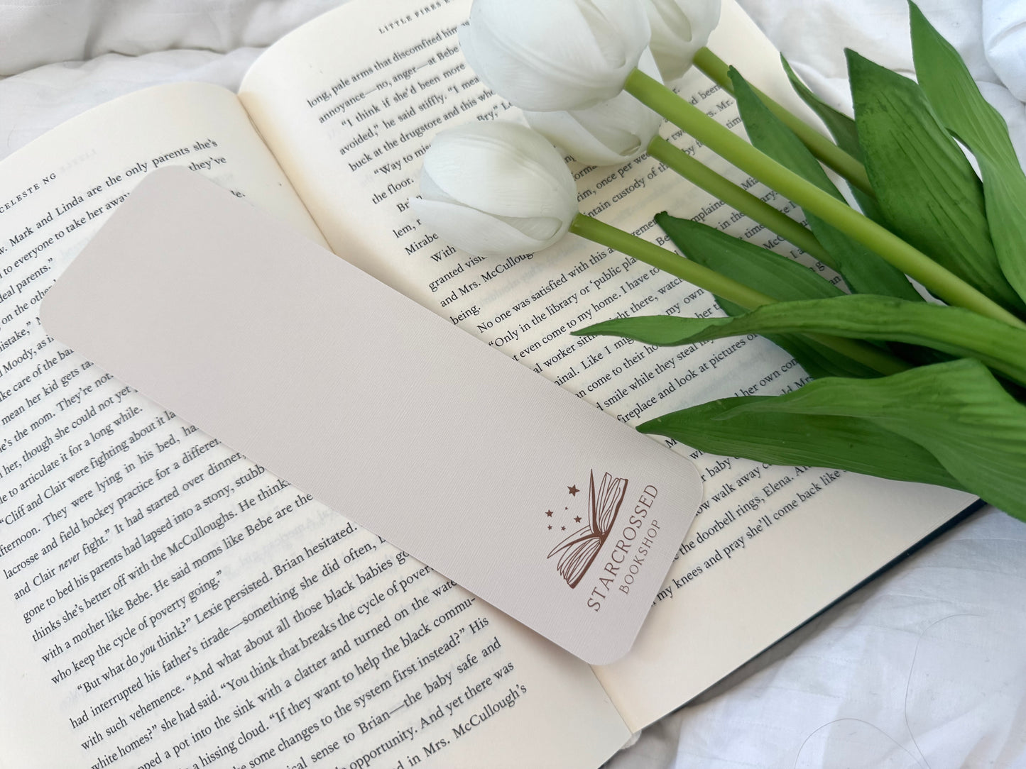 Magnolia & Daisy Stamp Bookmarks