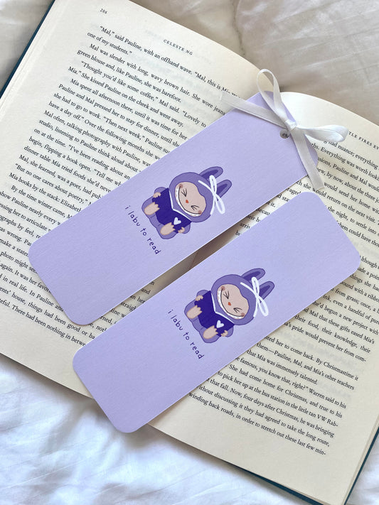 I Labu to Read Bookmark