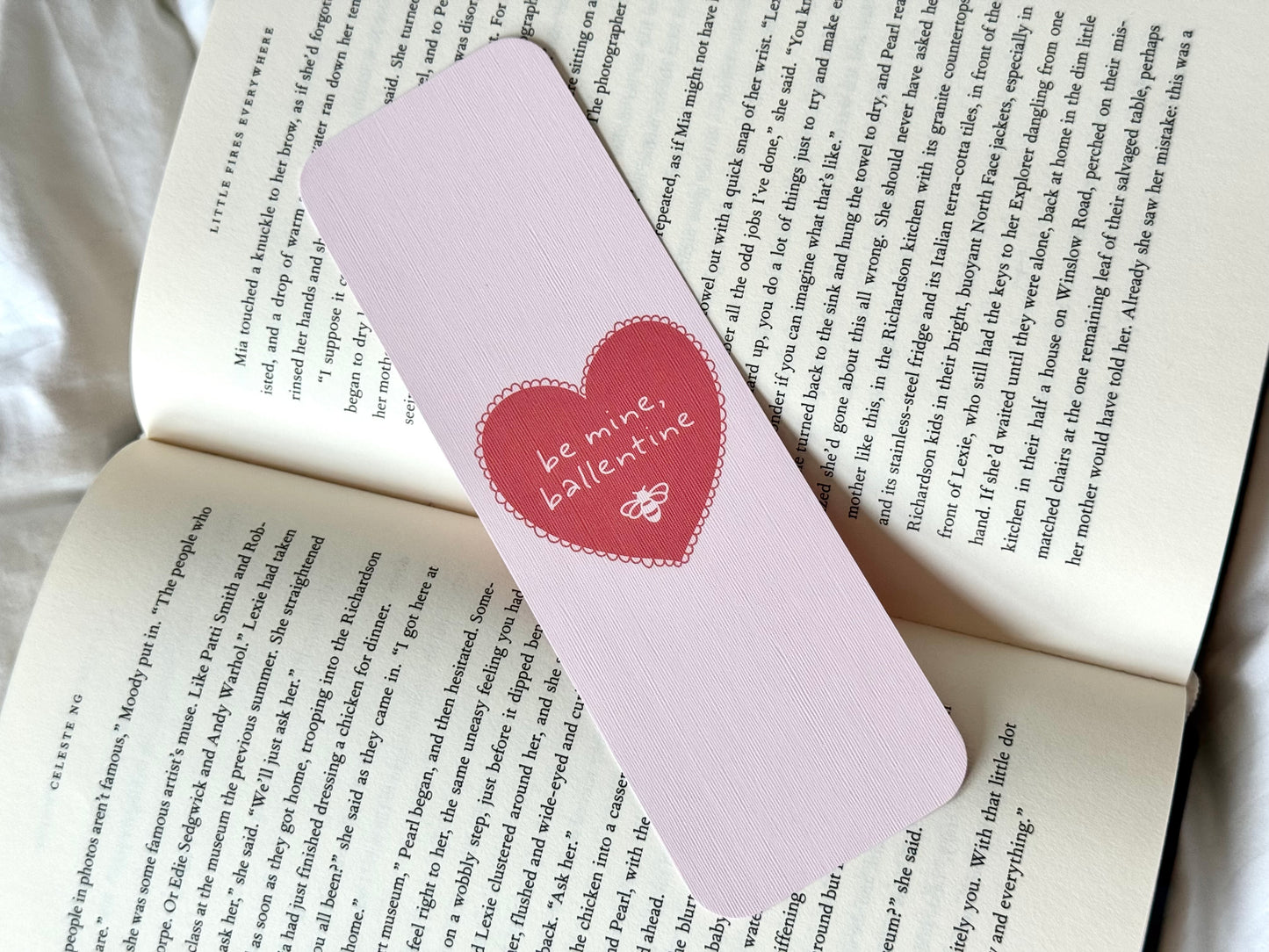 Be Mine, Ballentine MPU Inspired Bookmark