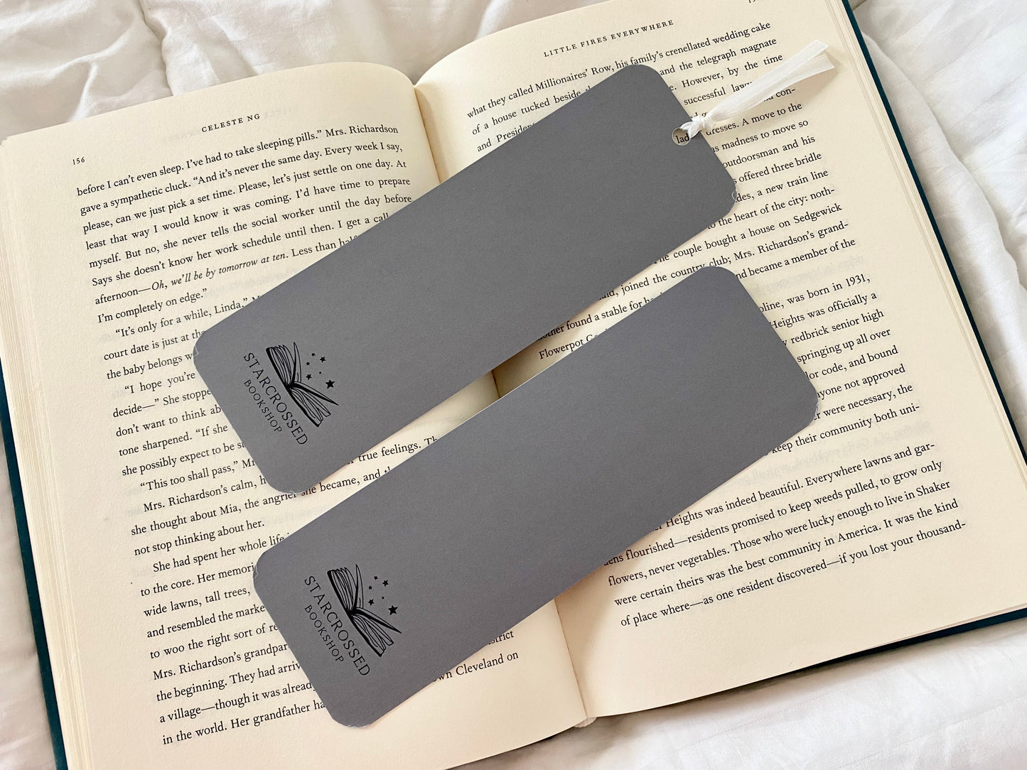Thriller Readers Book Club Ticket Bookmark