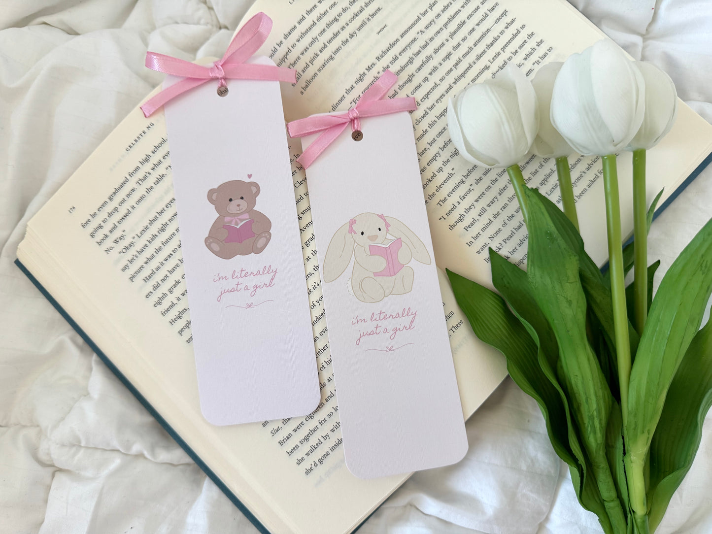 I'm Literally Just a Girl Bookmarks