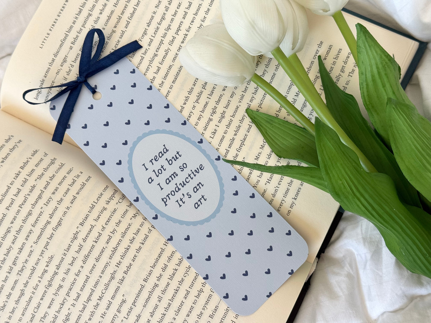 I Read a Lot But I am So Productive Bookmark