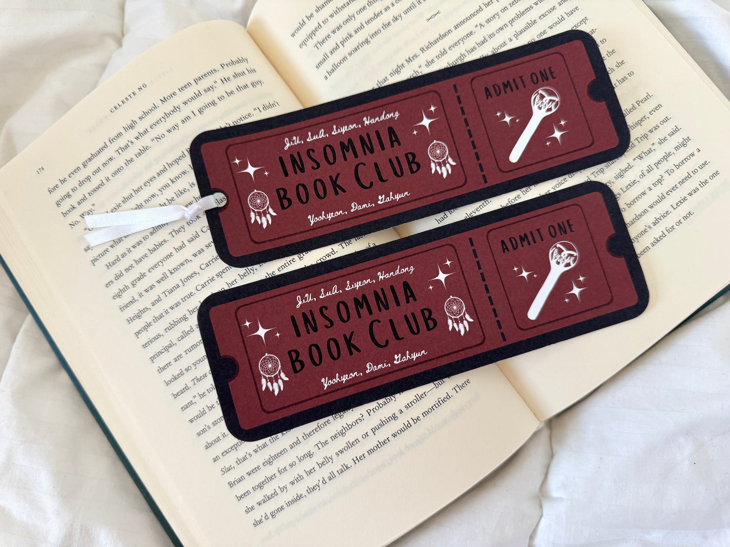Kpop Fandom Inspired Bookmarks