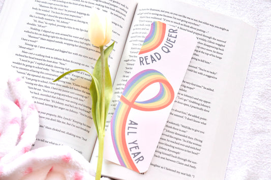 Read Queer All Year Bookmark