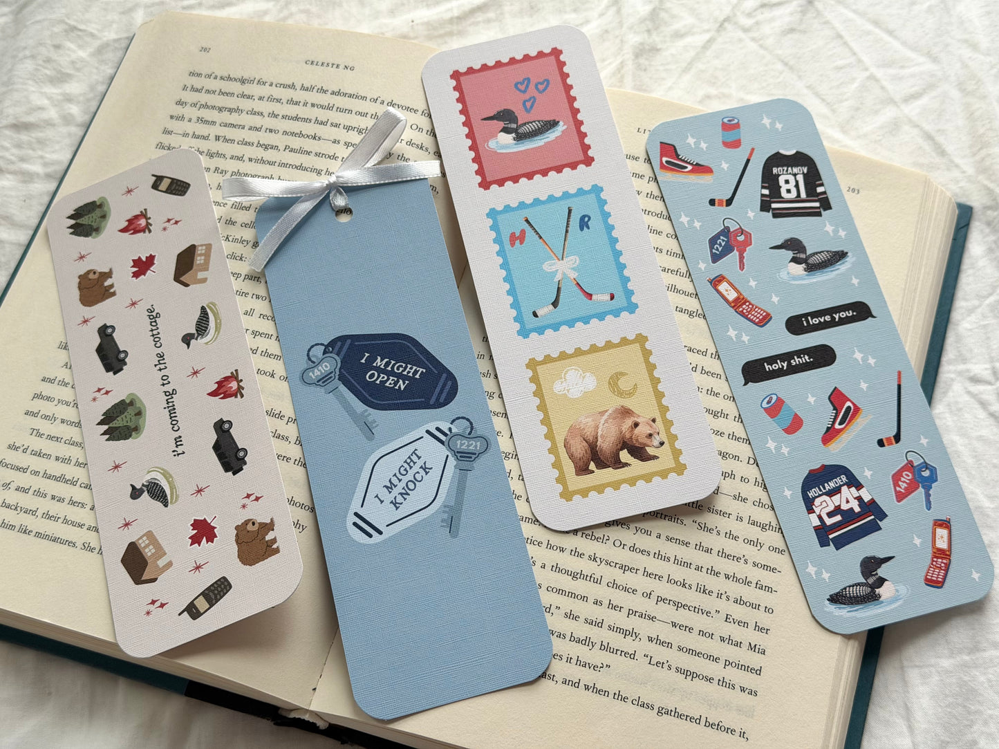 HR-Inspired Bookmark Set