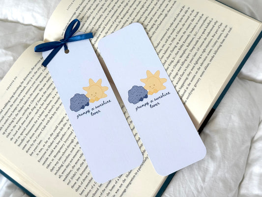 Grumpy x Sunshine Lover Bookmark