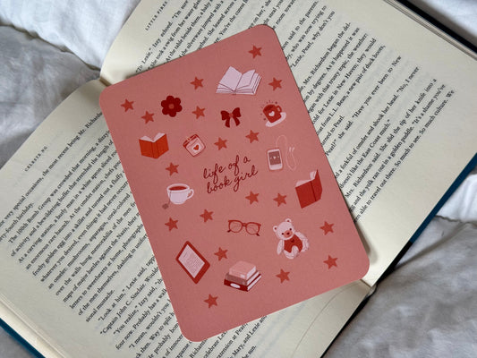 The Life of a Book Girl Kindle Insert