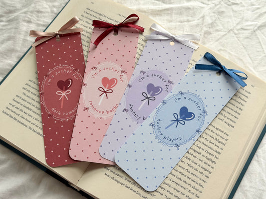 I'm A Sucker For... Bookmarks