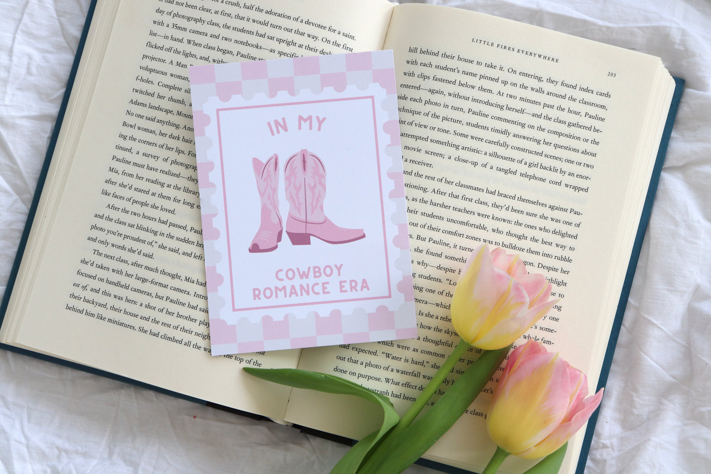 In My Cowboy Romance Era Print