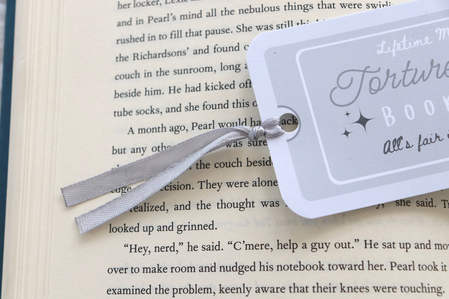 Tortured Poets Book Club Ticket Bookmark