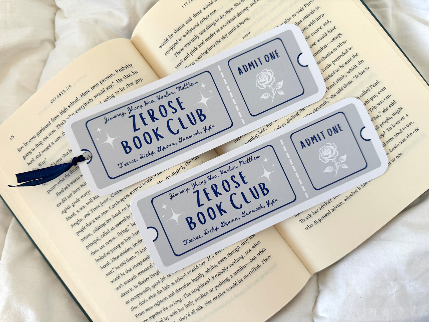 Kpop Fandom Inspired Bookmarks