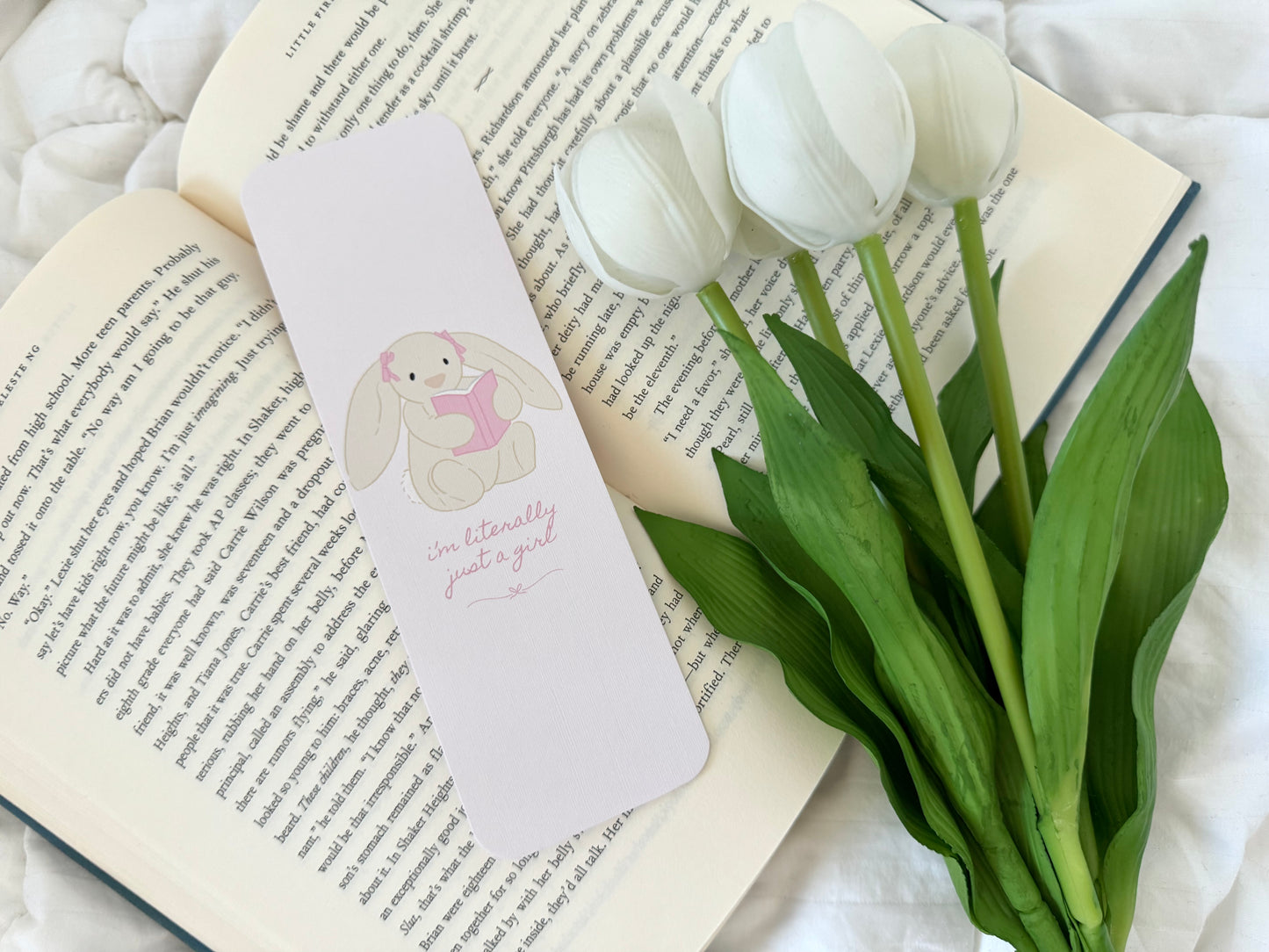 I'm Literally Just a Girl Bookmarks