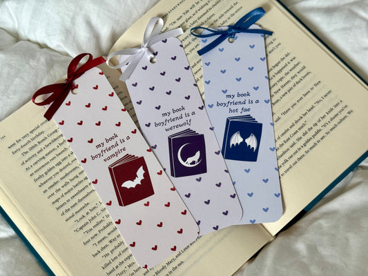My Book Boyfriend... Paranormal Romance Bookmark