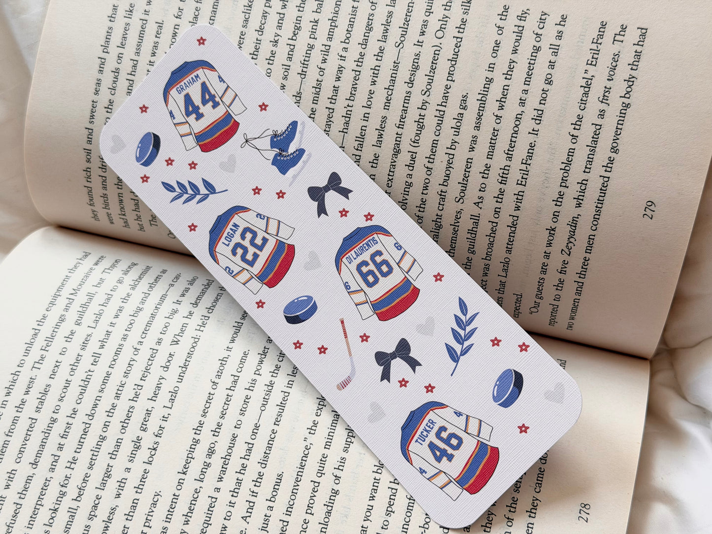 Off-Campus Inspired Bookmark Set