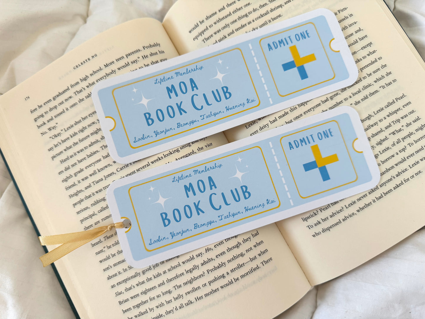 Kpop Fandom Inspired Bookmarks