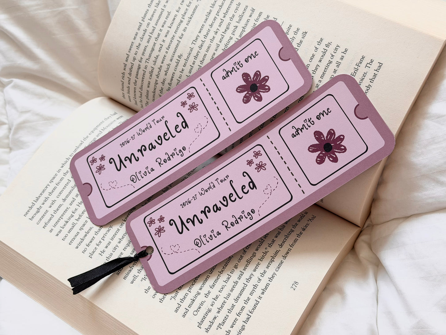 Olivia You Seem Pretty Sad Bookmark Set