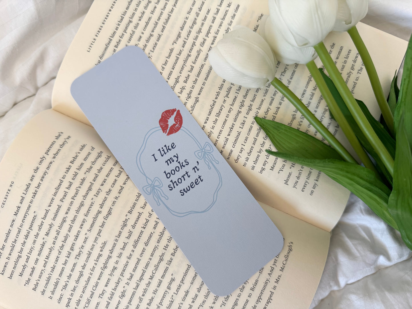 I Like My Books Short n' Sweet Bookmark