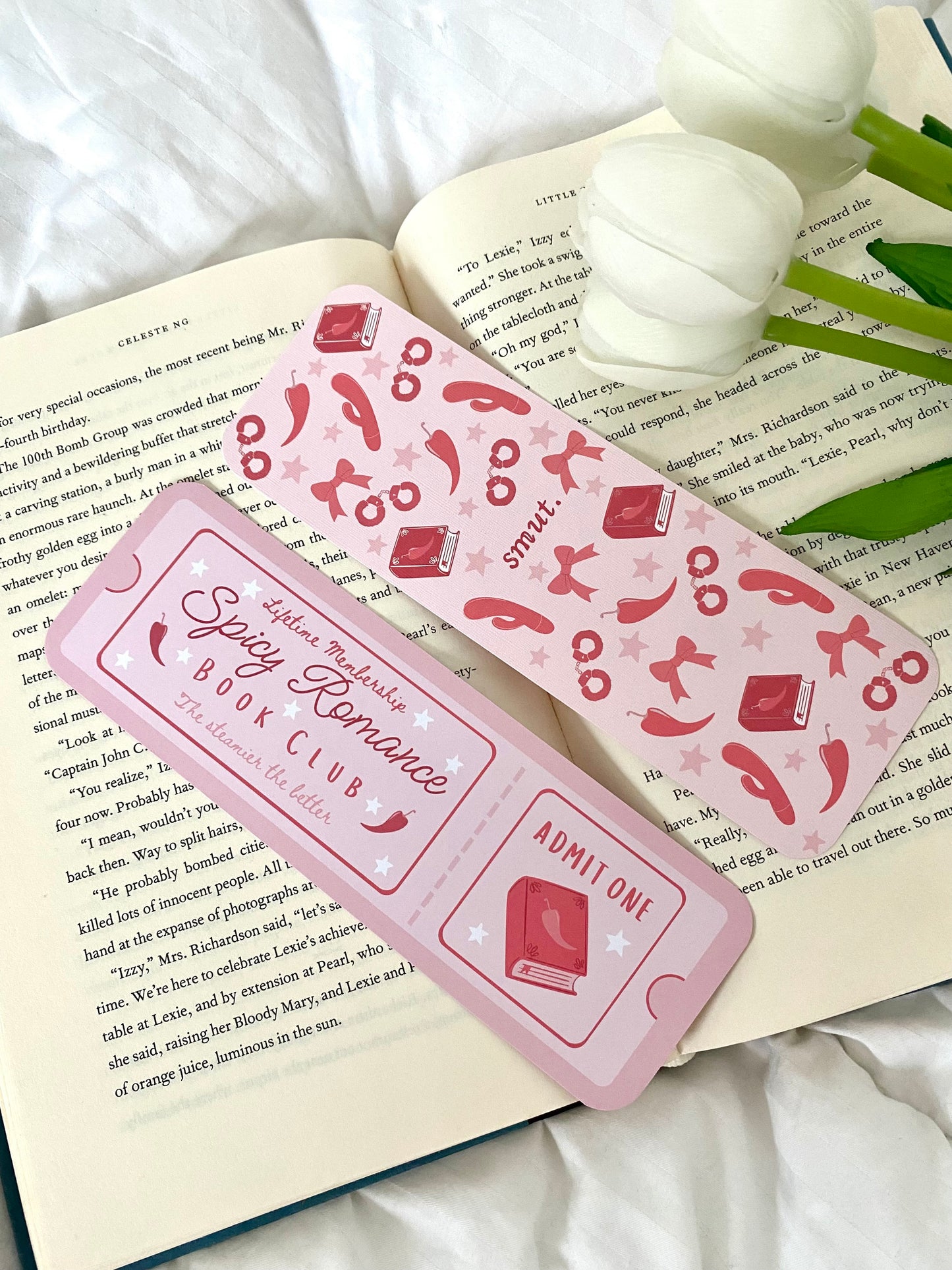 Spicy Romance Bookmarks