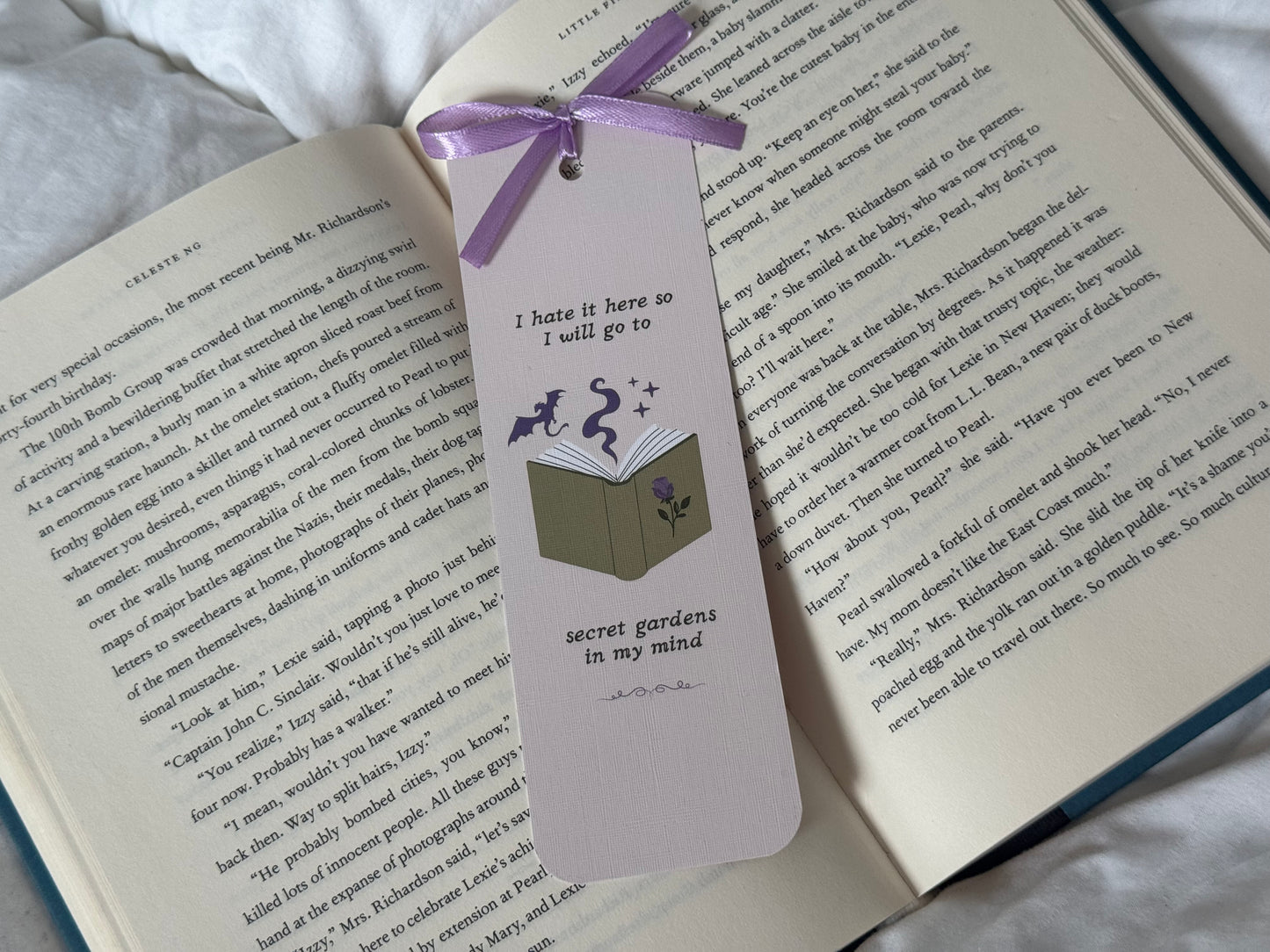 I Hate It Here Fantasy Bookmark