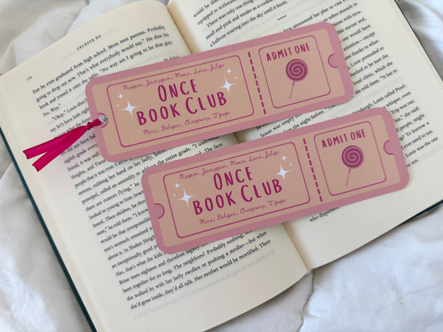 Kpop Fandom Inspired Bookmarks