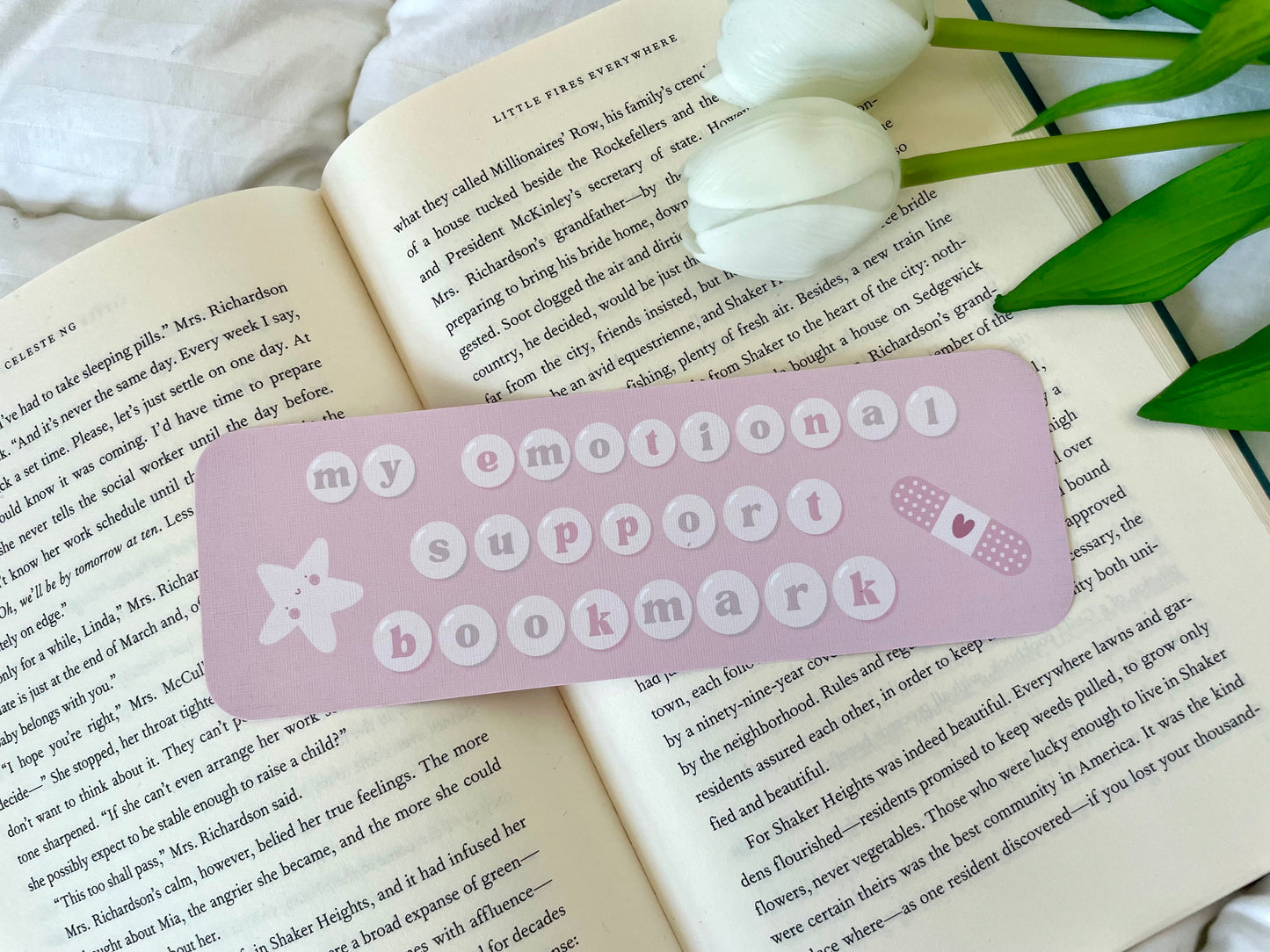My Emotional Support Bookmark