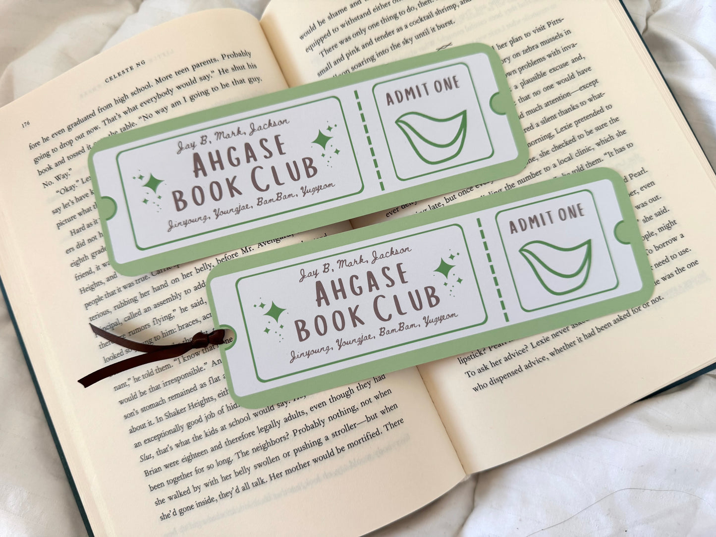 Kpop Fandom Inspired Bookmarks