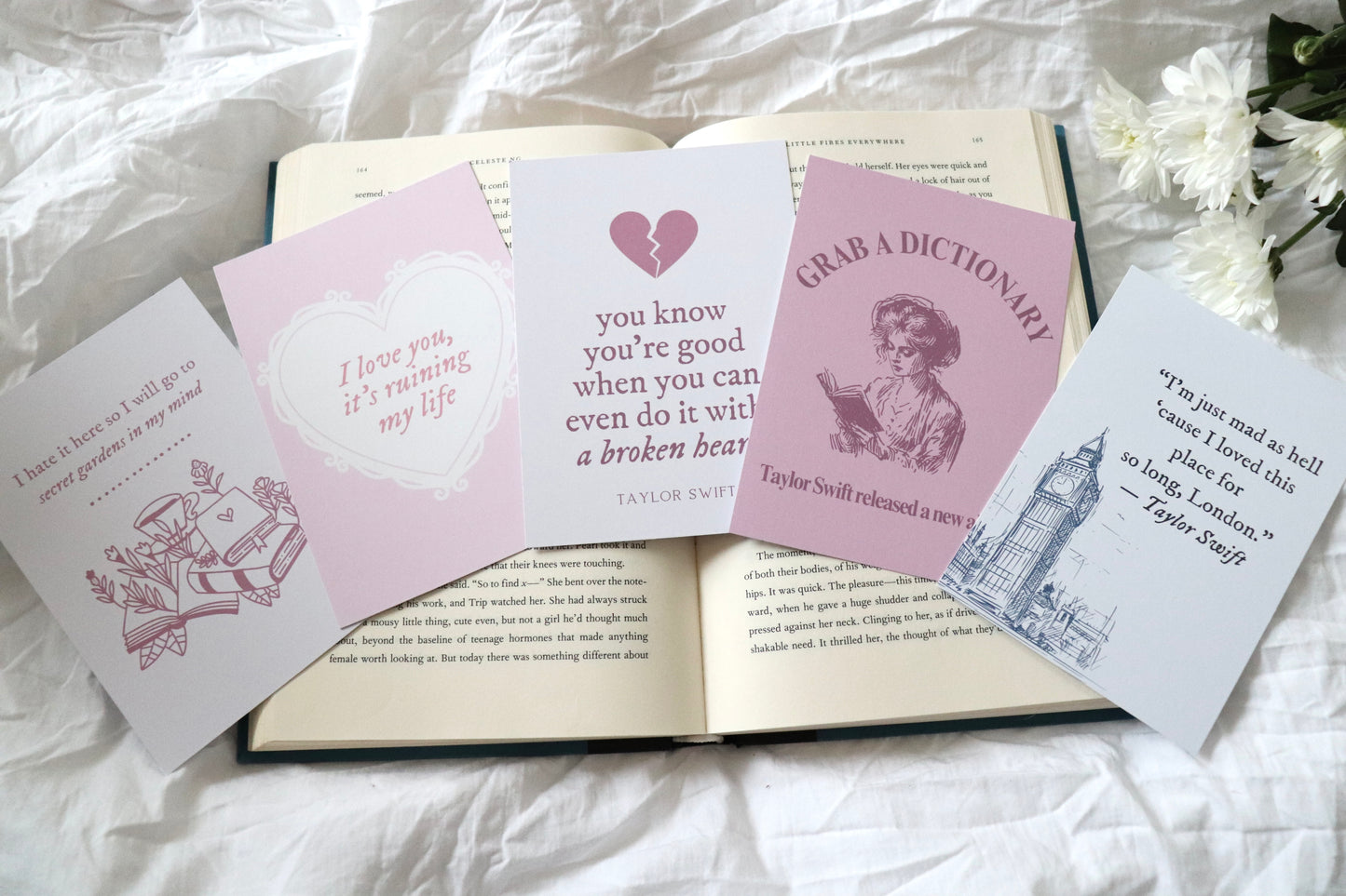 Taylor Inspired Lyric Prints