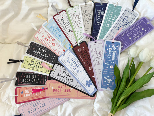 Kpop Fandom Inspired Bookmarks