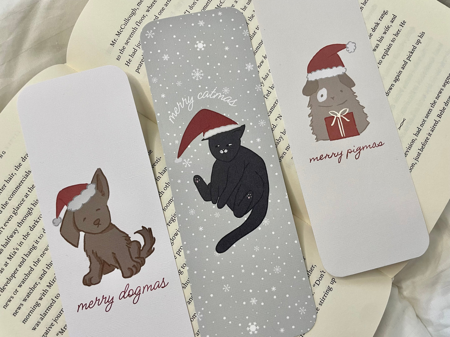 Christmas Pet Bookmarks